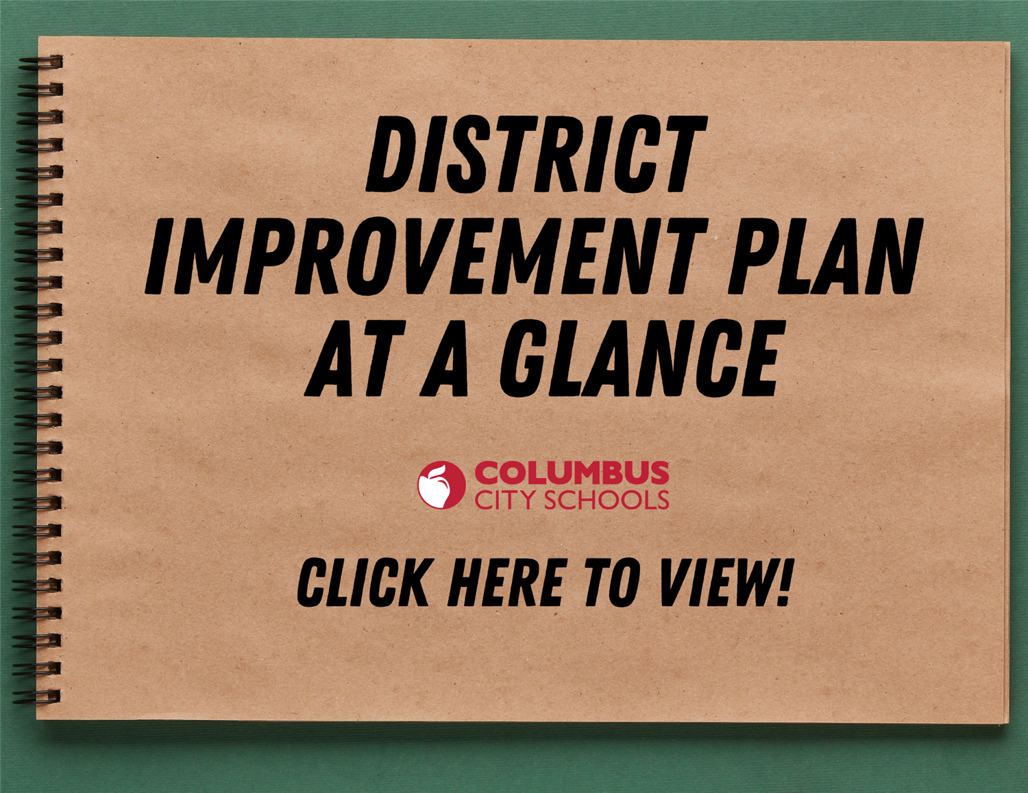 District Improvement Plan at a Glance